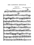 Telemann: Six Canonic Sonatas