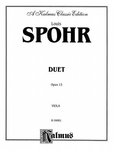 Spohr: Duet, Op. 13