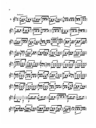 Sor: Twelve Etudes, Op. 29