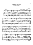 Diabelli: 18 Pieces for Guitar and Piano