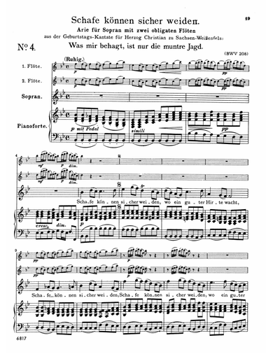 Bach: Soprano Arias from Secular Cantatas, Volume II (German)