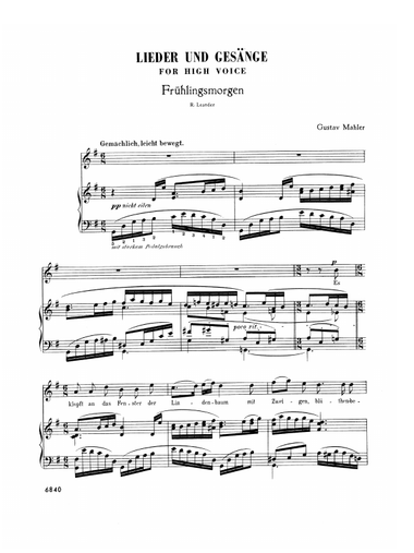 Mahler: Fourteen Songs including Nine from 
