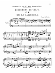 Albéniz: Recuerdos de Viaje