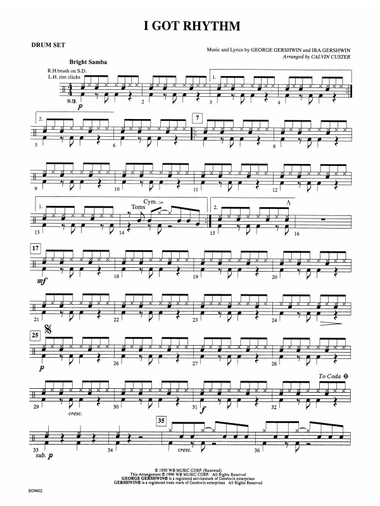 I Got Rhythm: Drums
