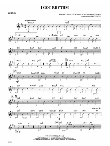 I Got Rhythm: Guitar