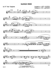 Sleigh Ride: B-flat Tenor Saxophone