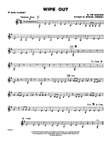 Wipe Out: B-flat Bass Clarinet