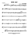 Wipe Out: 1st B-flat Trumpet