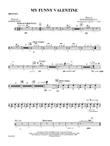 My Funny Valentine: Drums