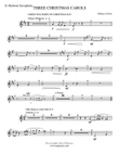 Three Christmas Carols: E-flat Baritone Saxophone