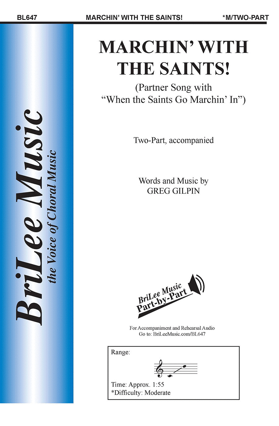 Marchin' With the Saints Marchin' With the Saints Choir scores gallery preview page 1