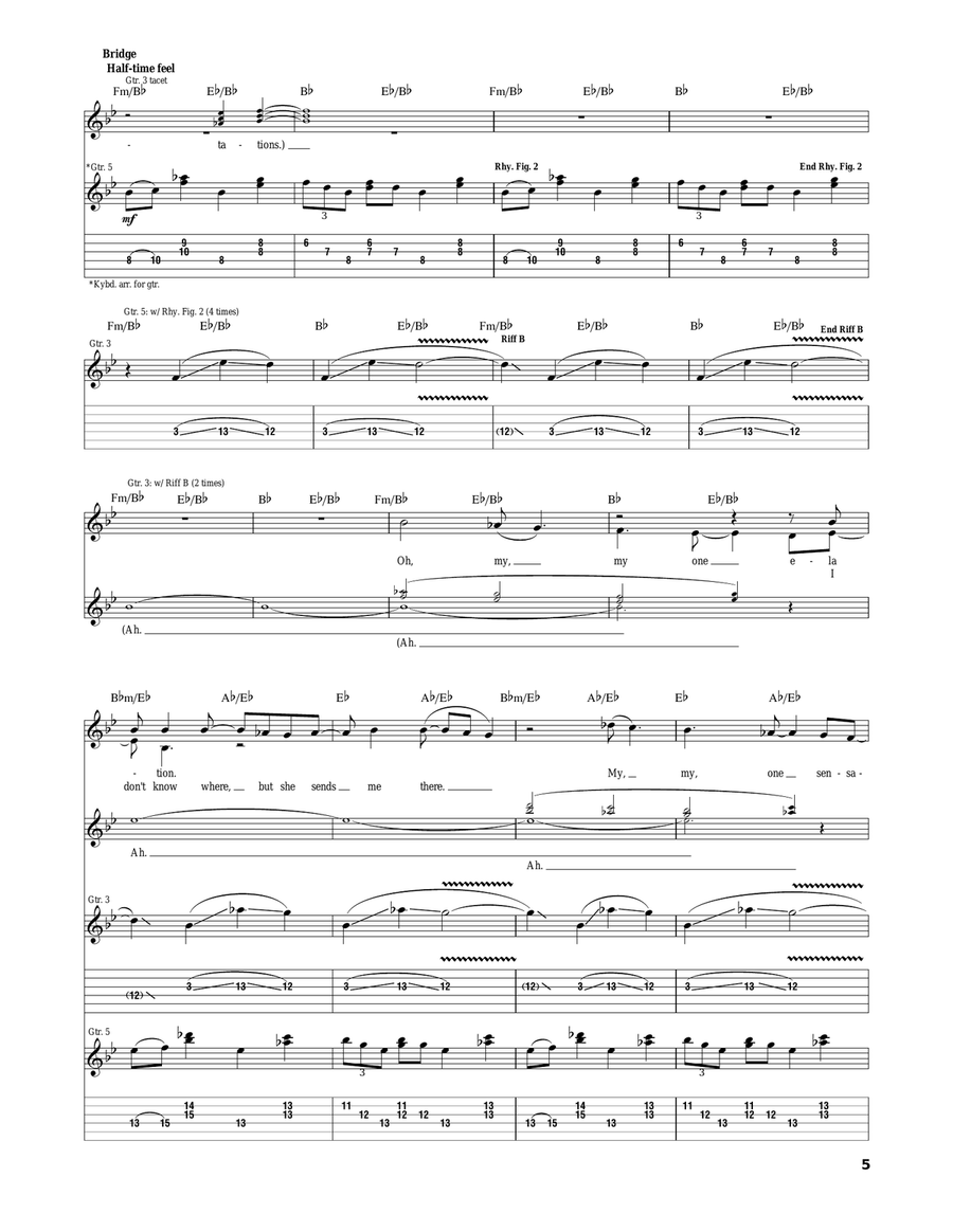 Good Vibrations Good Vibrations Acoustic Guitar scores gallery preview page 5