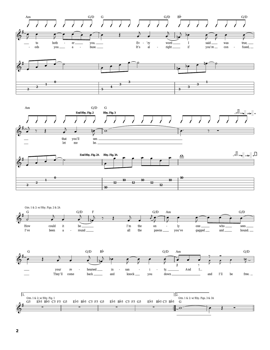 I'll Stick Around I'll Stick Around Acoustic Guitar scores gallery preview page 2