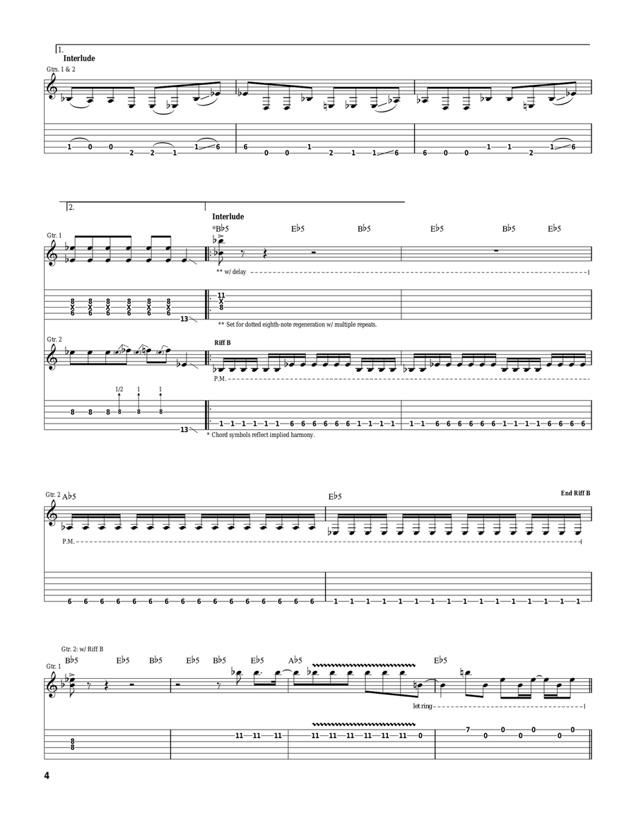 Left Behind Left Behind Acoustic Guitar scores gallery preview page 4