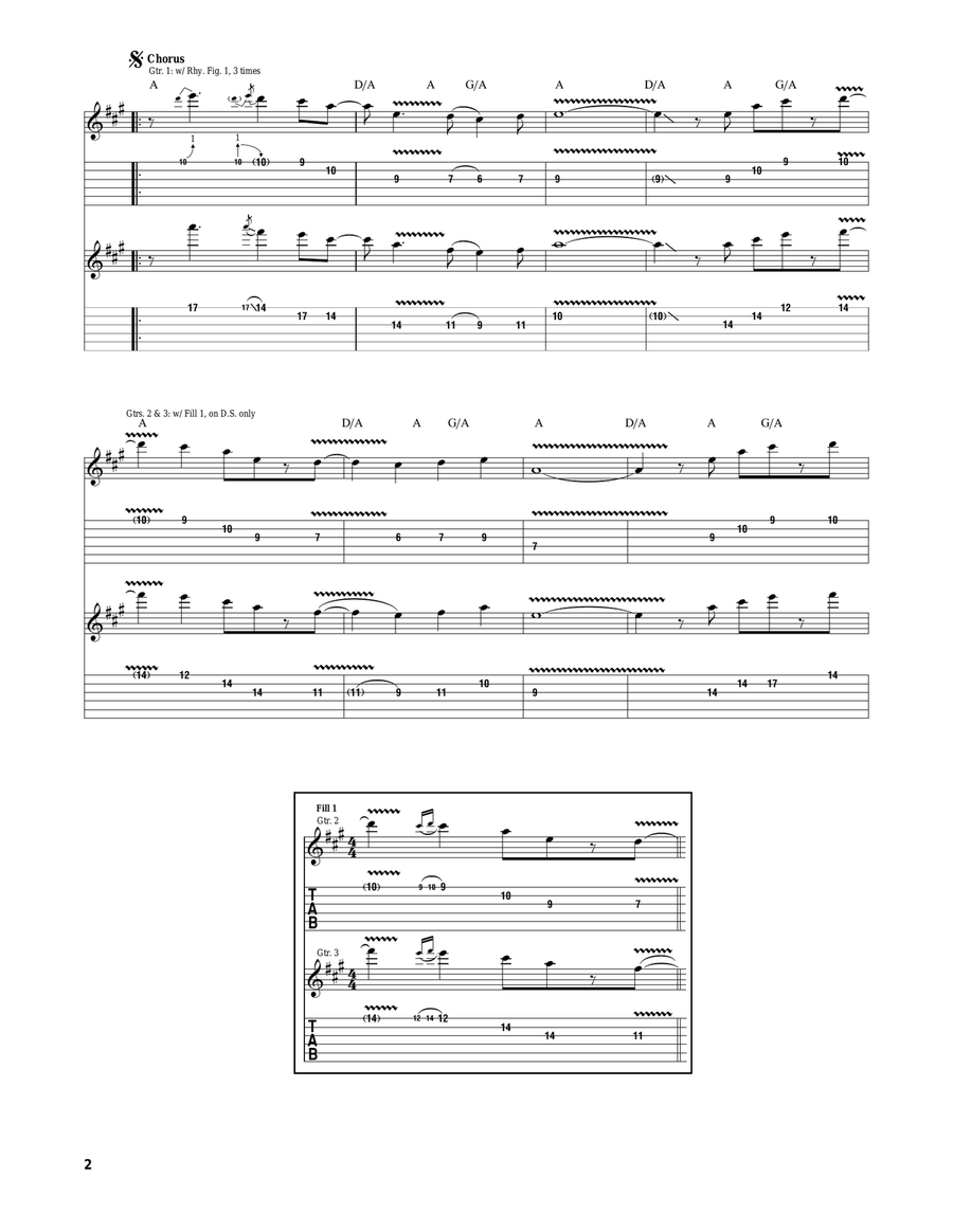 Jessica Jessica Acoustic Guitar scores gallery preview page 2