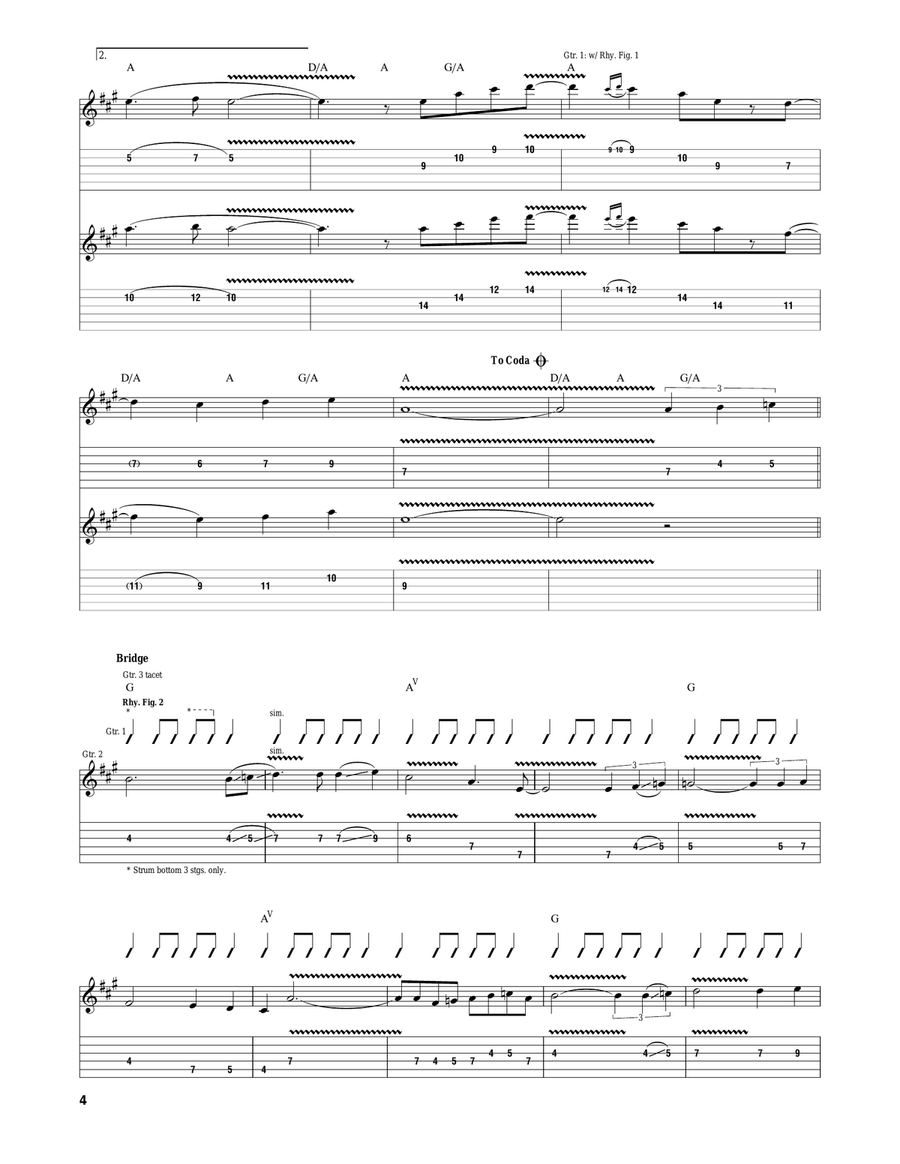 Jessica Jessica Acoustic Guitar scores gallery preview page 4