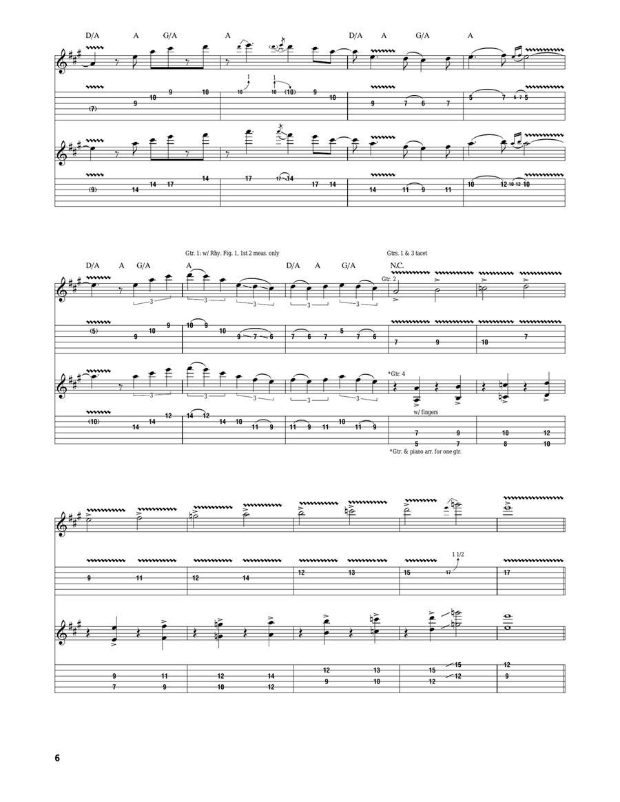 Jessica Jessica Acoustic Guitar scores gallery preview page 6