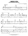 I Need You mini preview