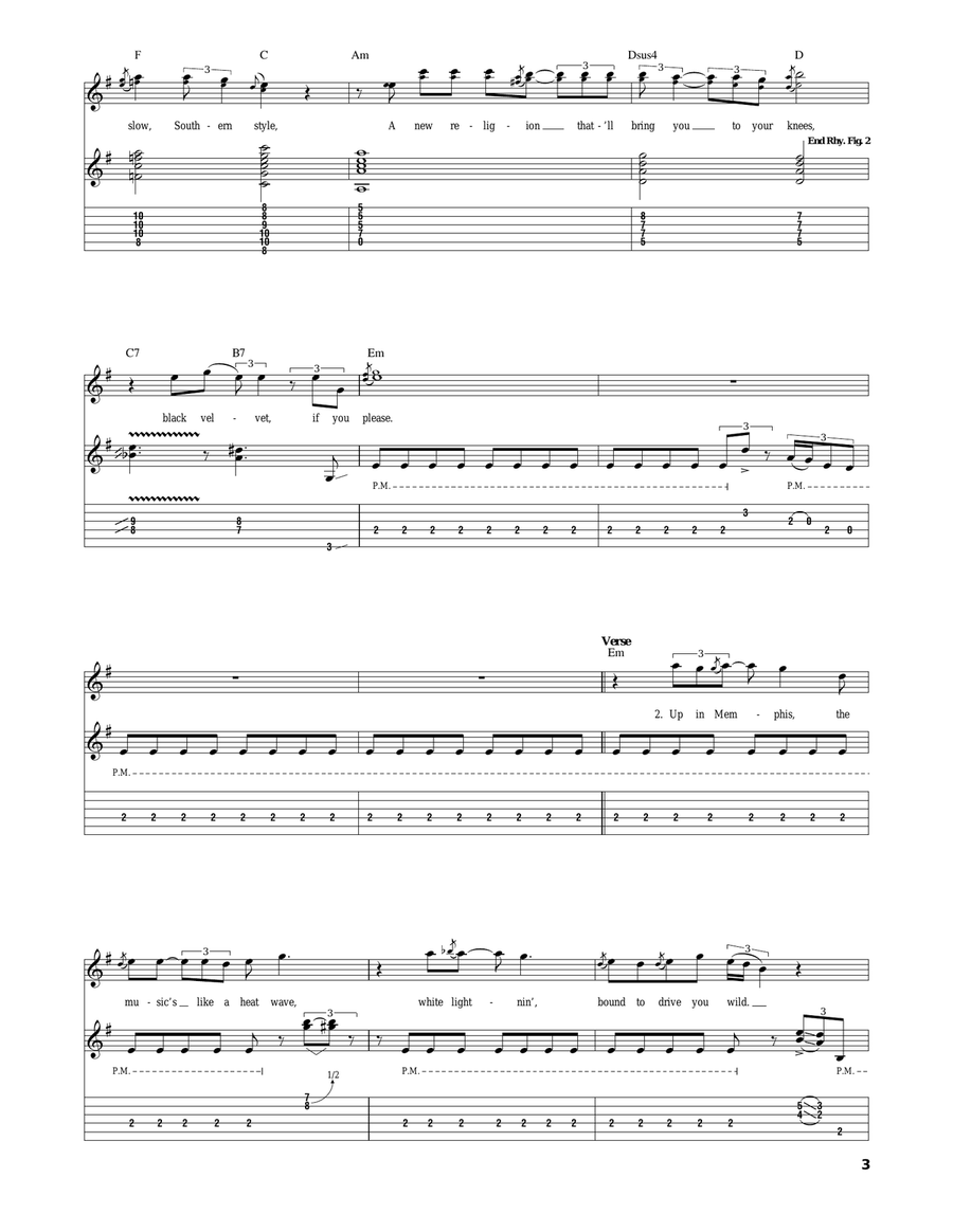 Black Velvet Black Velvet Acoustic Guitar scores gallery preview page 3