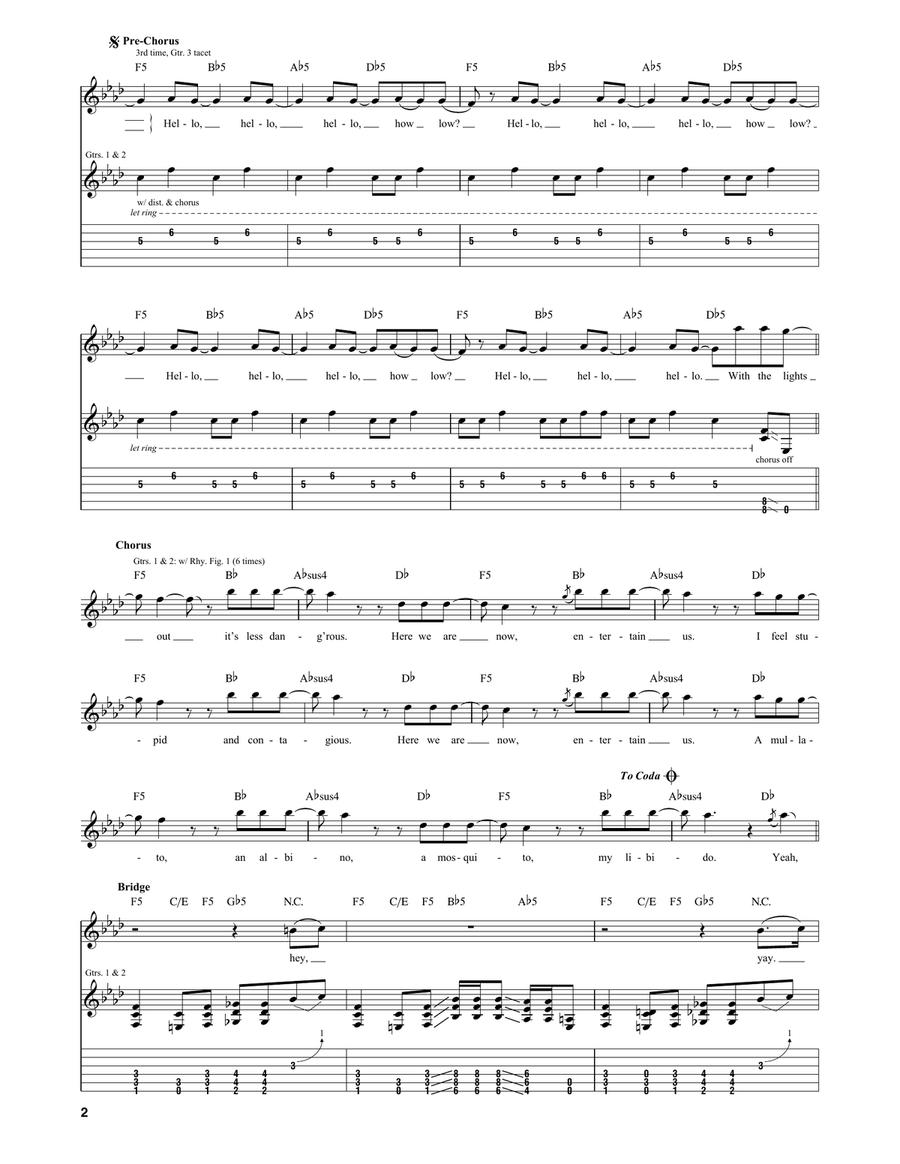 Smells Like Teen Spirit Smells Like Teen Spirit Acoustic Guitar scores gallery preview page 2