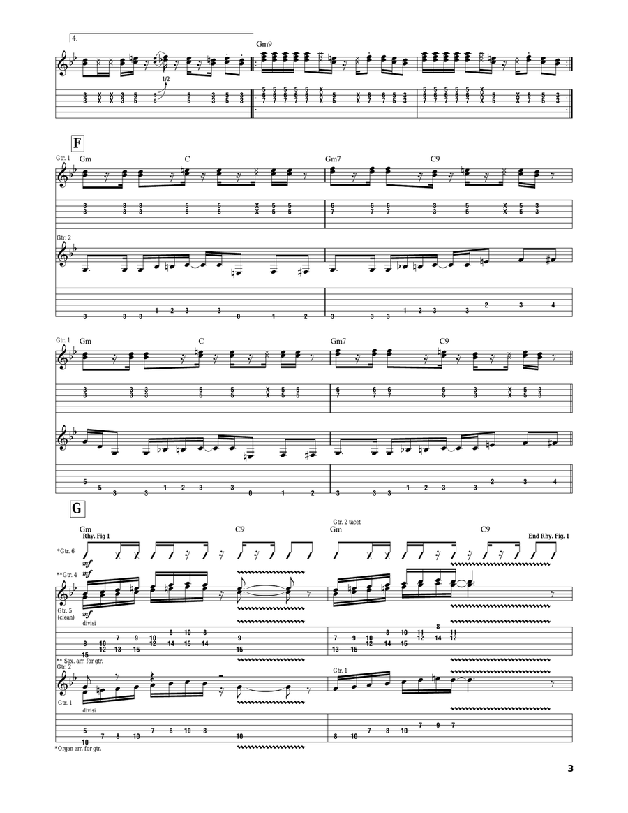 Frankenstein Frankenstein Acoustic Guitar scores gallery preview page 3