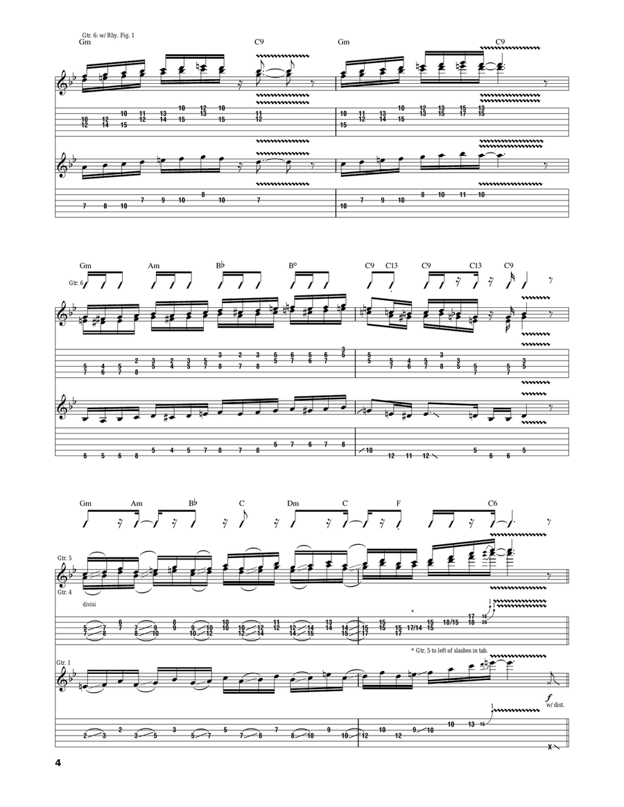 Frankenstein Frankenstein Acoustic Guitar scores gallery preview page 4