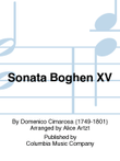 Sonata Boghen Xv