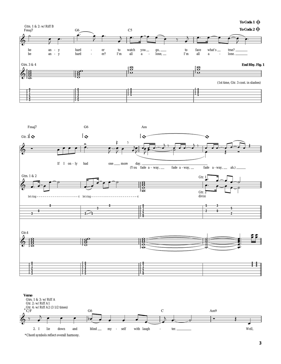 Could It Be Any Harder Could It Be Any Harder Acoustic Guitar scores gallery preview page 3
