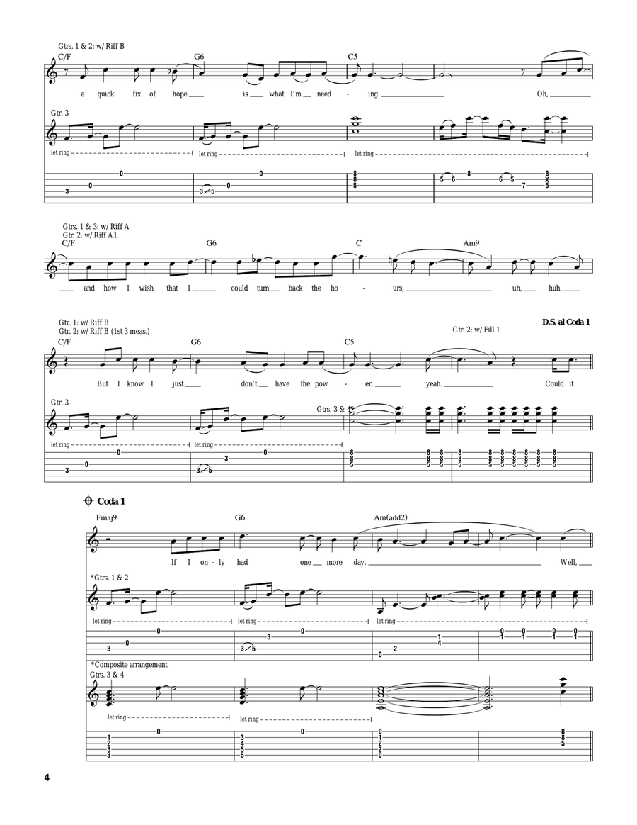 Could It Be Any Harder Could It Be Any Harder Acoustic Guitar scores gallery preview page 4