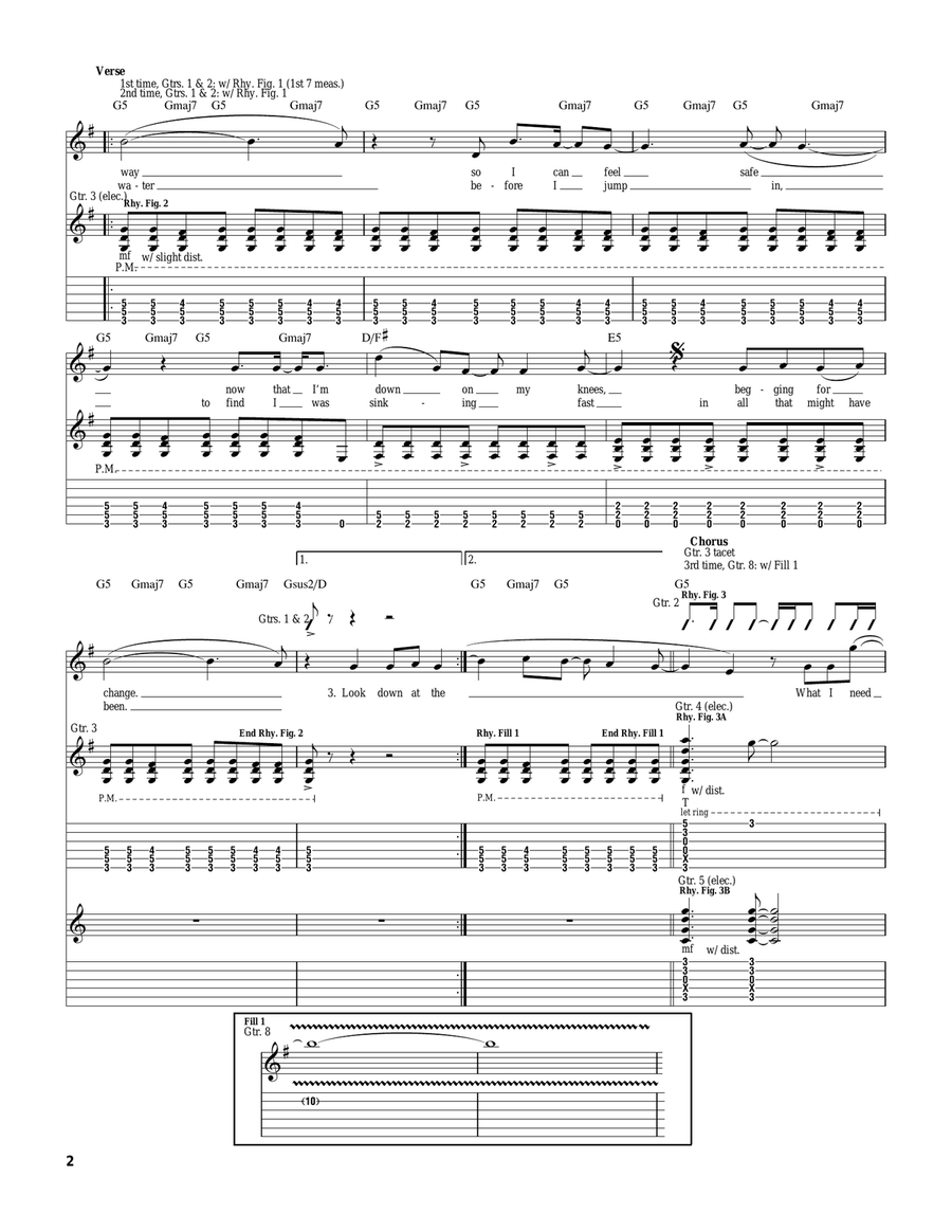 Final Answer Final Answer Acoustic Guitar scores gallery preview page 2