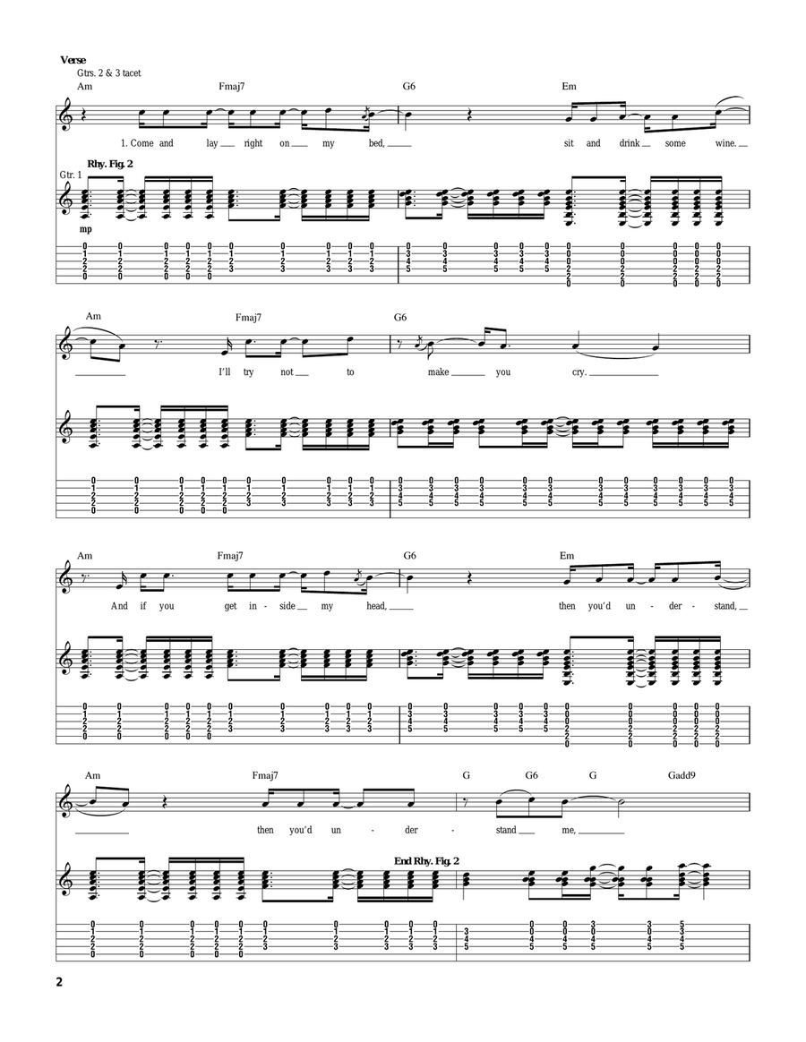 Unstoppable Unstoppable Acoustic Guitar scores gallery preview page 2