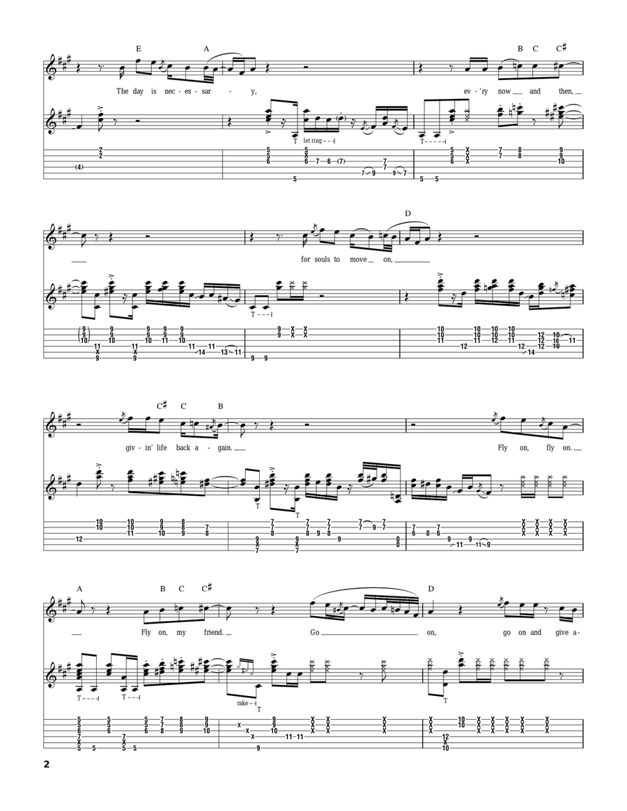 Life Without You Life Without You Acoustic Guitar scores gallery preview page 2