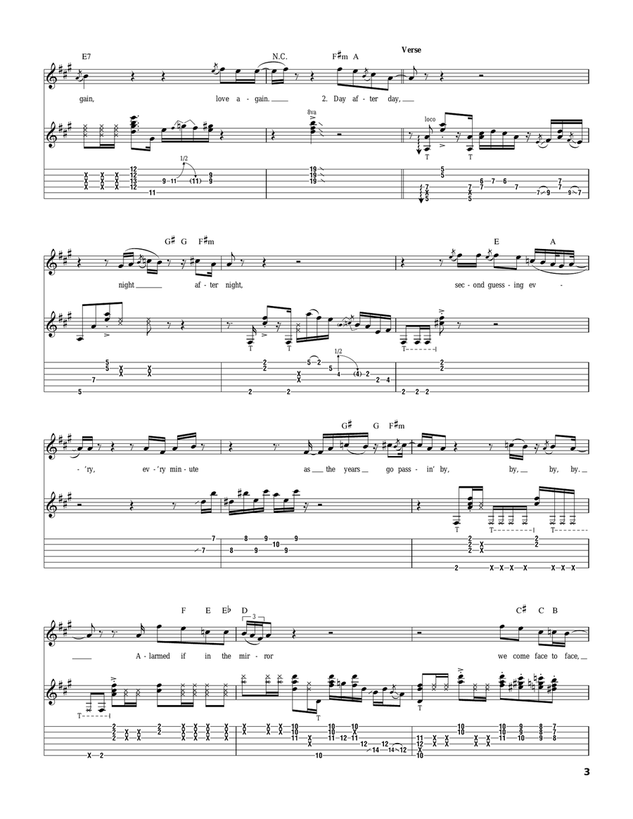 Life Without You Life Without You Acoustic Guitar scores gallery preview page 3