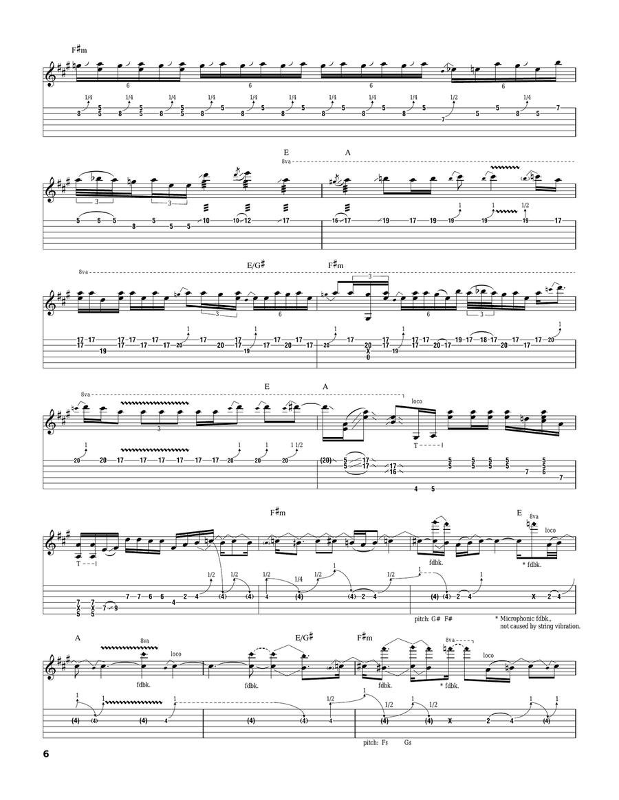 Life Without You Life Without You Acoustic Guitar scores gallery preview page 6