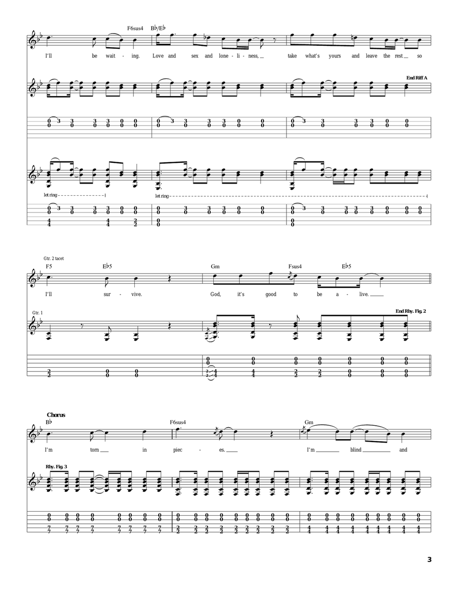 Big Machine Big Machine Acoustic Guitar scores gallery preview page 3