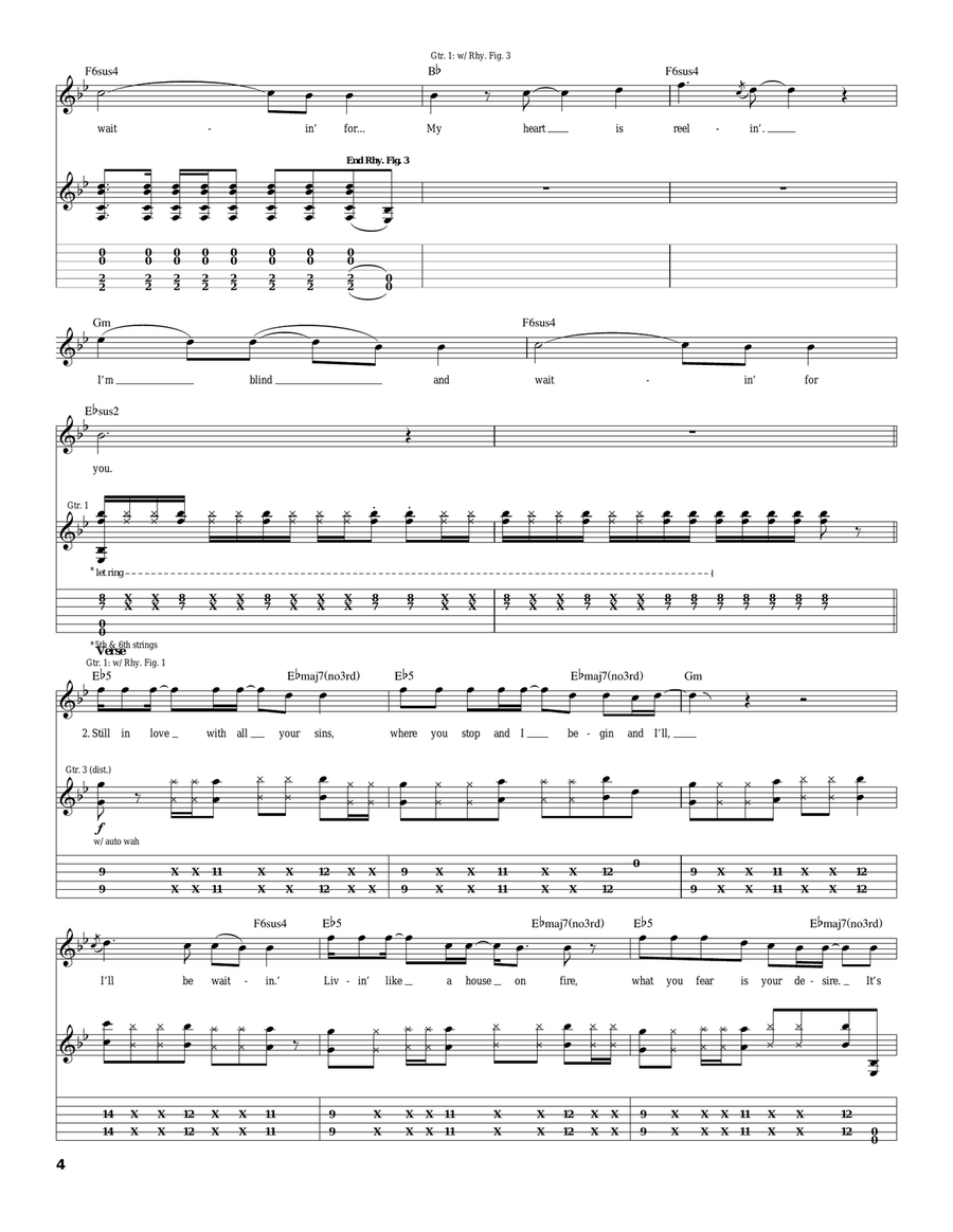 Big Machine Big Machine Acoustic Guitar scores gallery preview page 4