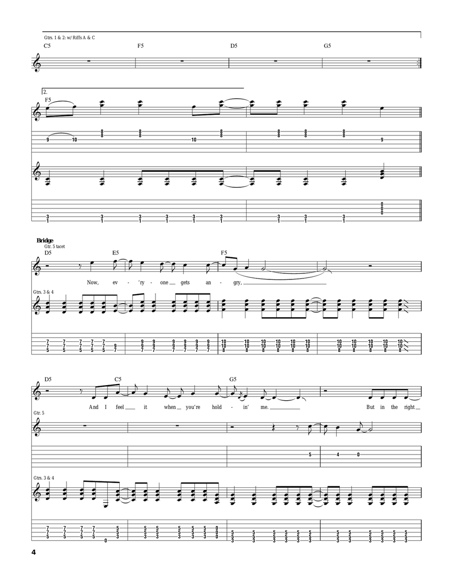 You Never Know You Never Know Acoustic Guitar scores gallery preview page 4