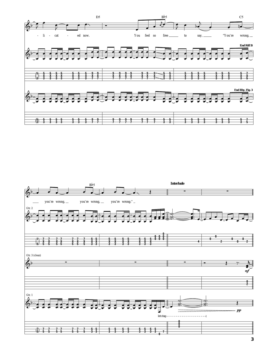 What Do You Need? What Do You Need? Acoustic Guitar scores gallery preview page 3