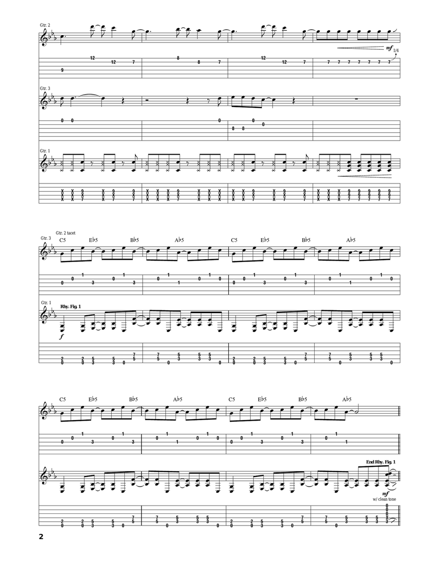 Truth Is A Whisper Truth Is A Whisper Acoustic Guitar scores gallery preview page 2