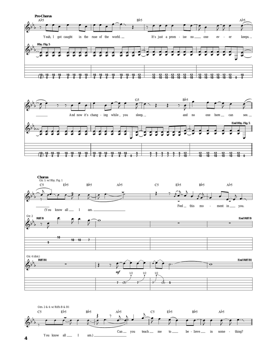 Truth Is A Whisper Truth Is A Whisper Acoustic Guitar scores gallery preview page 4