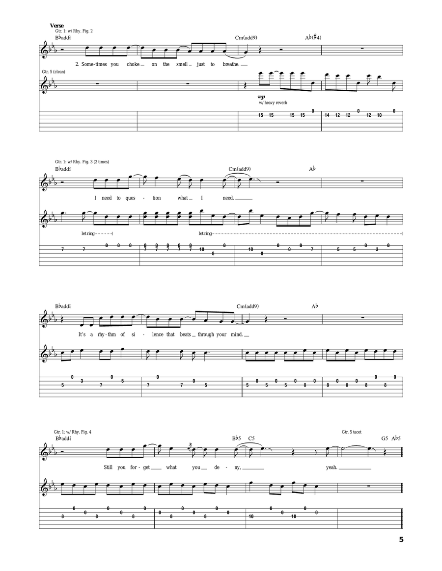 Truth Is A Whisper Truth Is A Whisper Acoustic Guitar scores gallery preview page 5