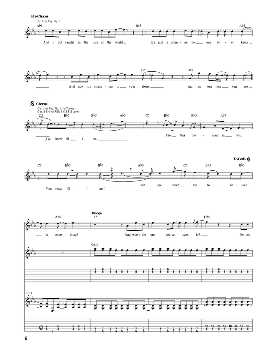 Truth Is A Whisper Truth Is A Whisper Acoustic Guitar scores gallery preview page 6