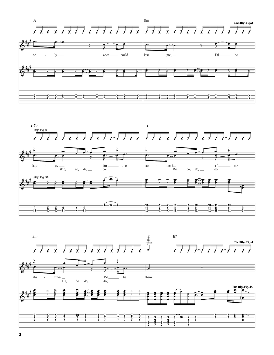 Burndt Jamb Burndt Jamb Guitar Tablature scores gallery preview page 2
