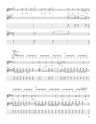 Slob Guitar Tablature scores gallery preview page 3