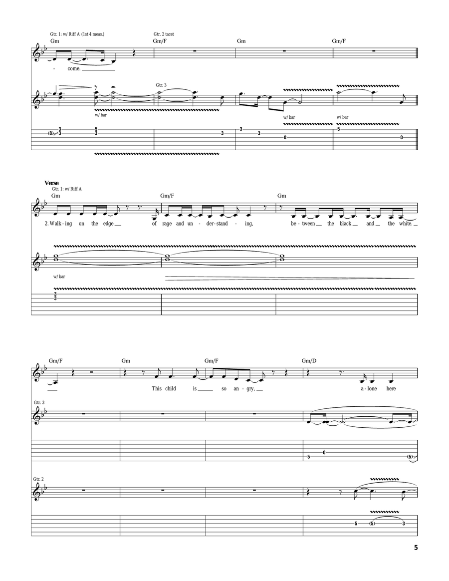 Dance Without Sleeping Dance Without Sleeping Acoustic Guitar scores gallery preview page 5