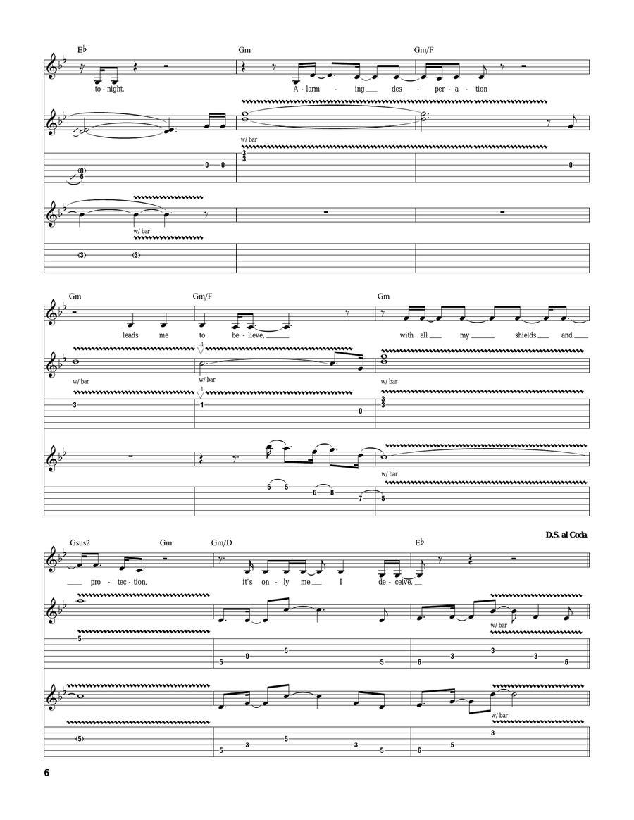 Dance Without Sleeping Dance Without Sleeping Acoustic Guitar scores gallery preview page 6