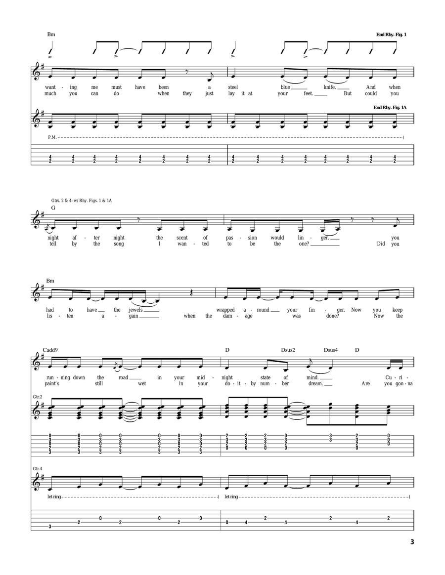 Similar Features Similar Features Acoustic Guitar scores gallery preview page 3