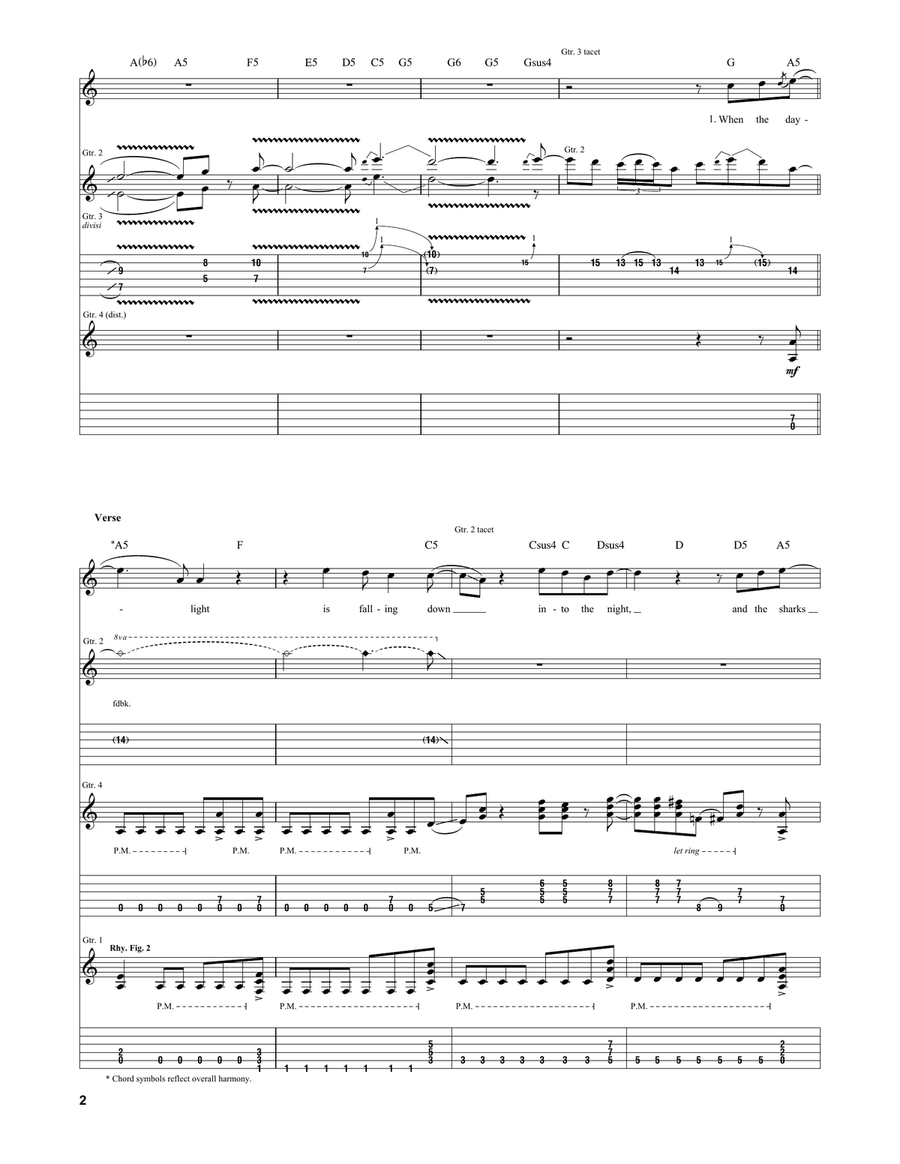 Big City Nights Big City Nights Acoustic Guitar scores gallery preview page 2
