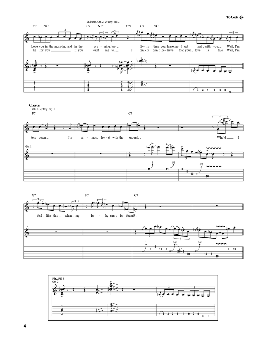 I'm Tore Down Acoustic Guitar scores gallery preview page 4