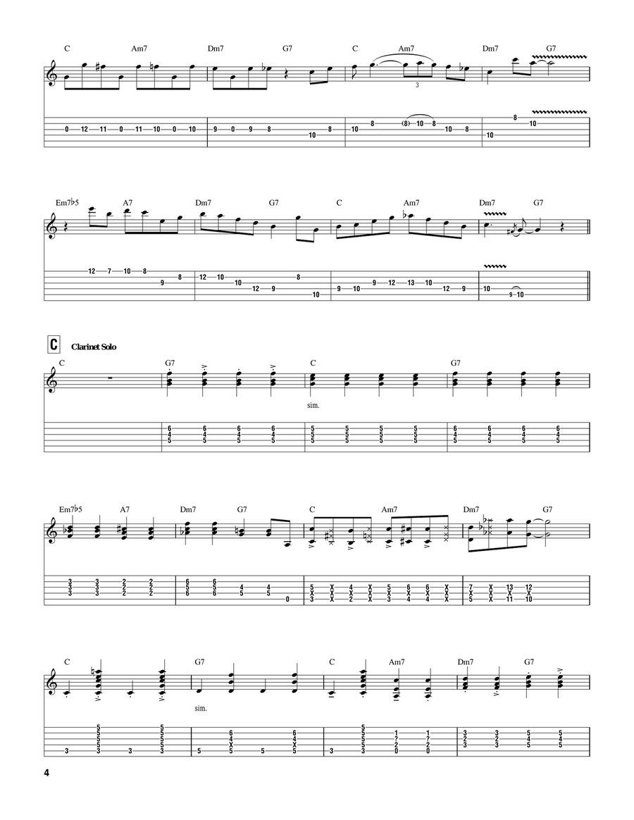 Swing 42 Swing 42 Electric Guitar scores gallery preview page 4